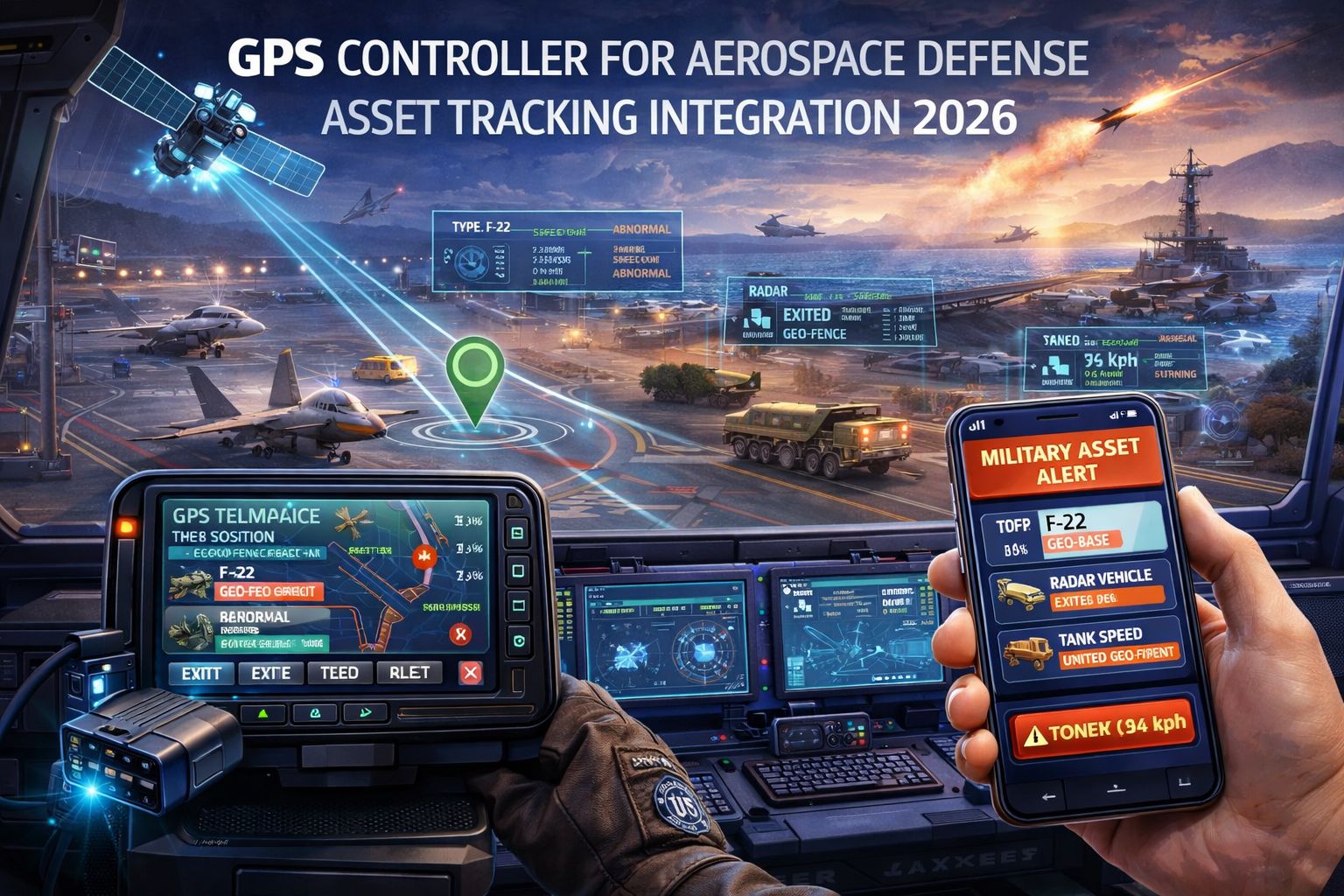 GPS Controller for aerospace defense asset tracking integration 2026