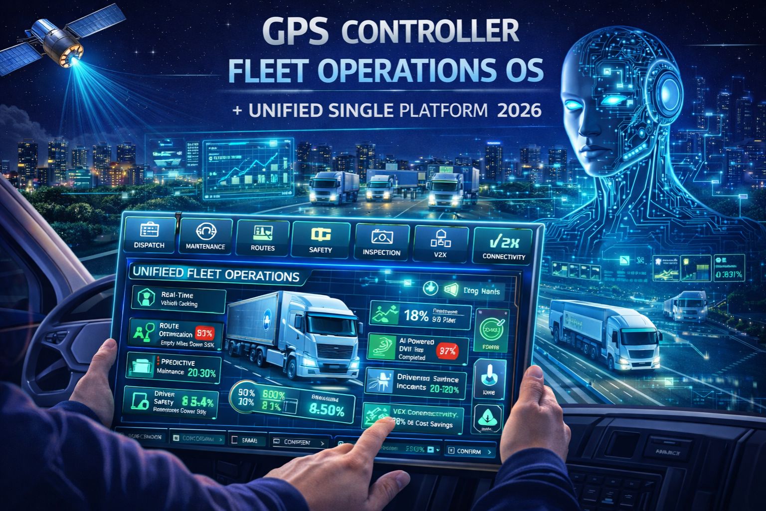 GPS Controller fleet operations OS unified single platform 2026