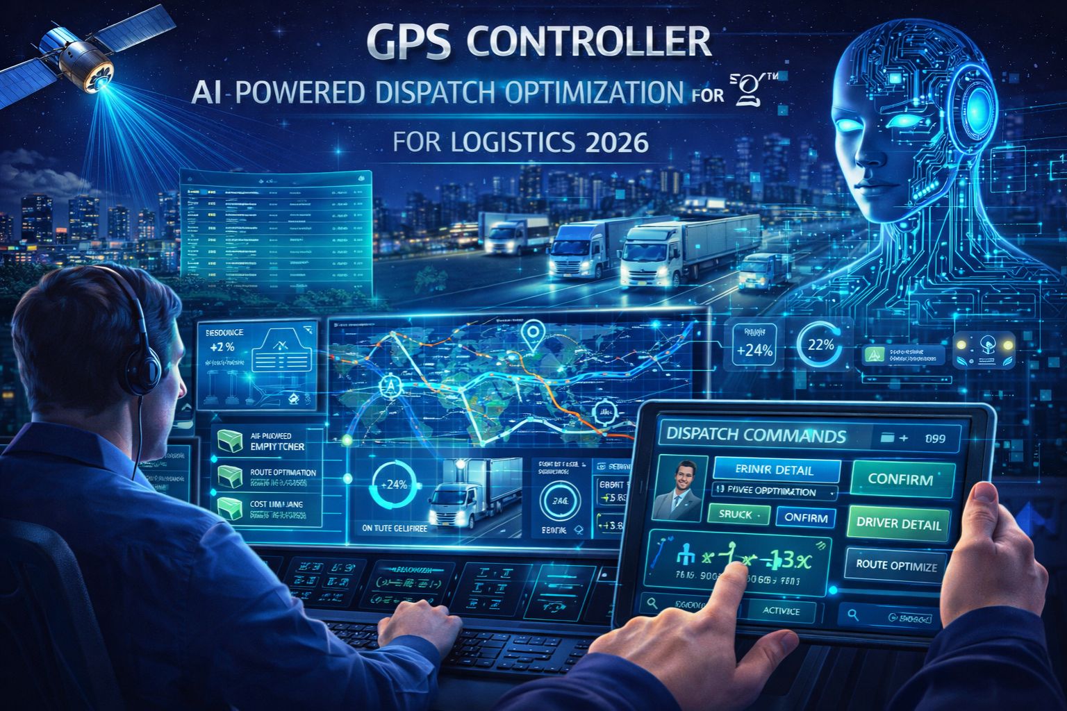 GPS Controller AI powered dispatch optimisation for logistics 2026