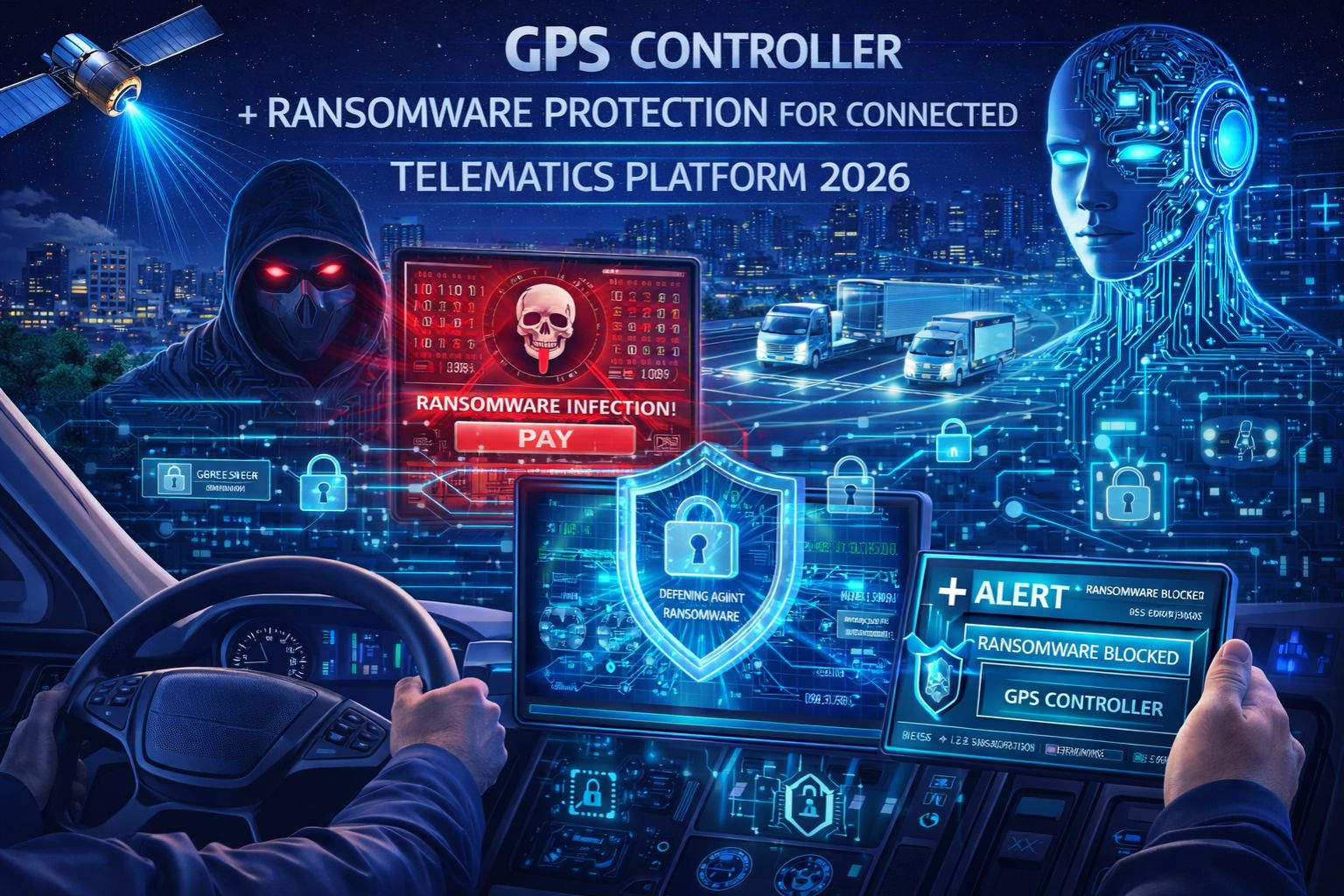 GPS Controller ransomware protection for connected telematics platform 2026