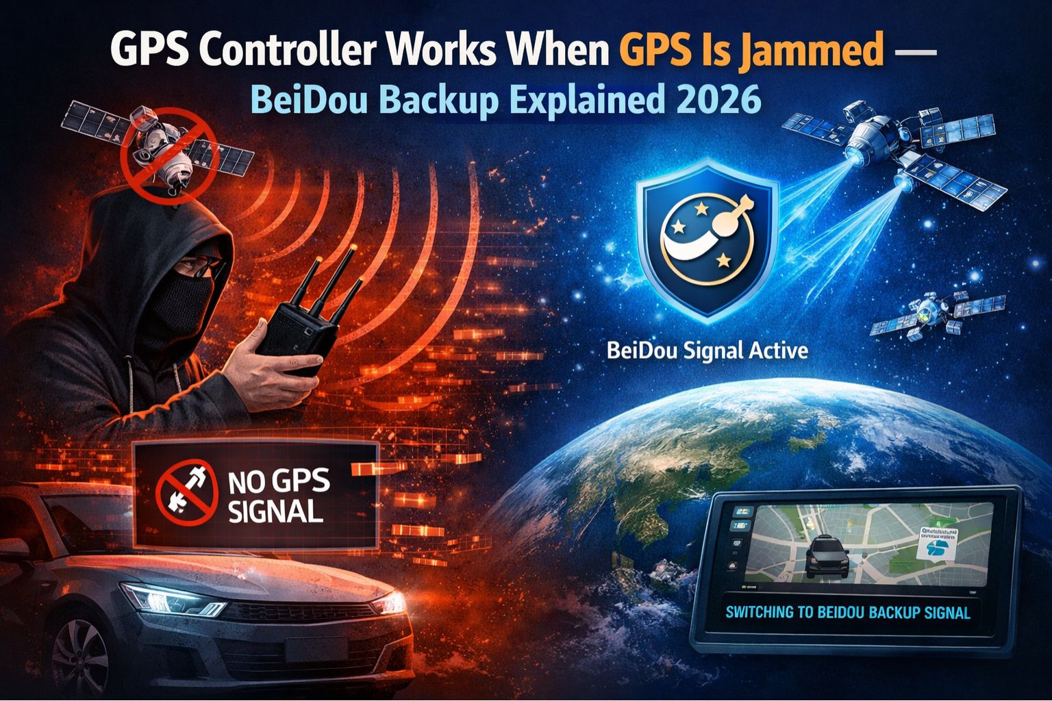 GPS Controller Works When GPS Is Jammed — BeiDou Backup Explained 2026