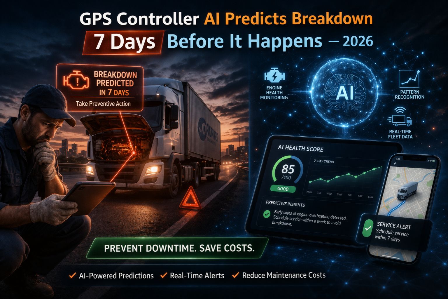 GPS Controller AI Predicts Breakdown 7 Days Before It Happens 2026