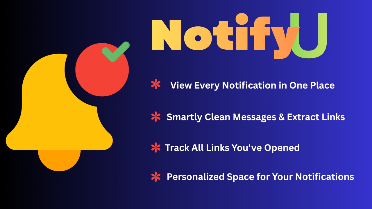 NotifyU - Notification Manager