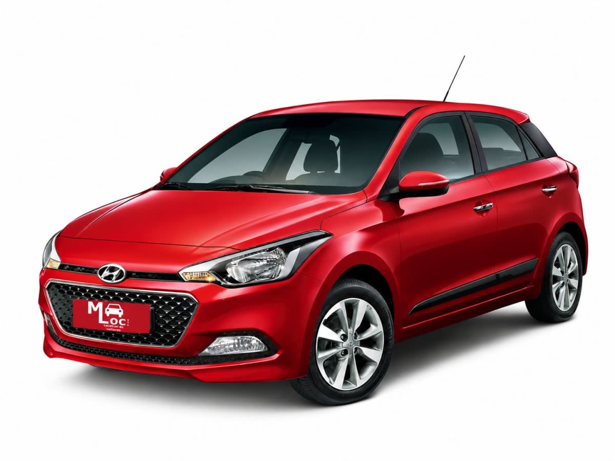 Hyundai i20 — location à La Réunion
