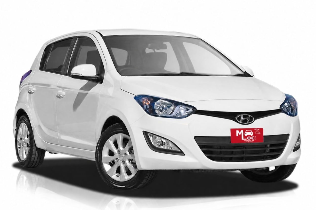 Hyundai i20 — location à La Réunion