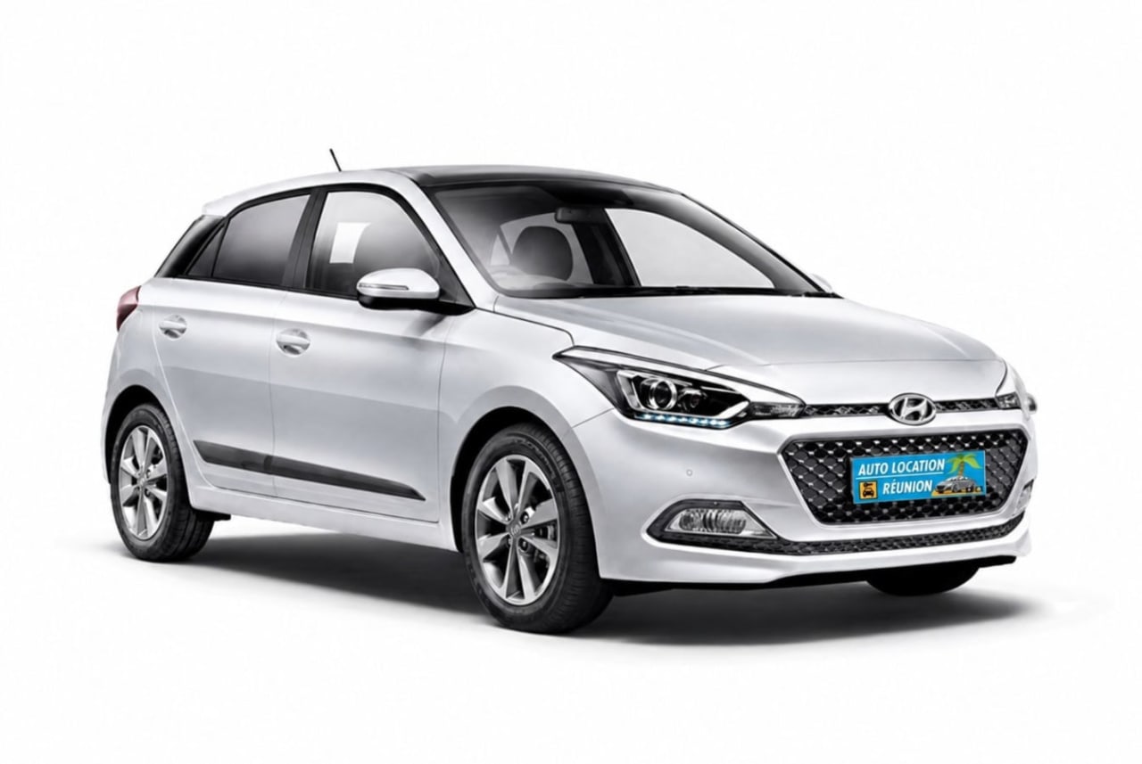 HYUNDAI I20 — location à La Réunion