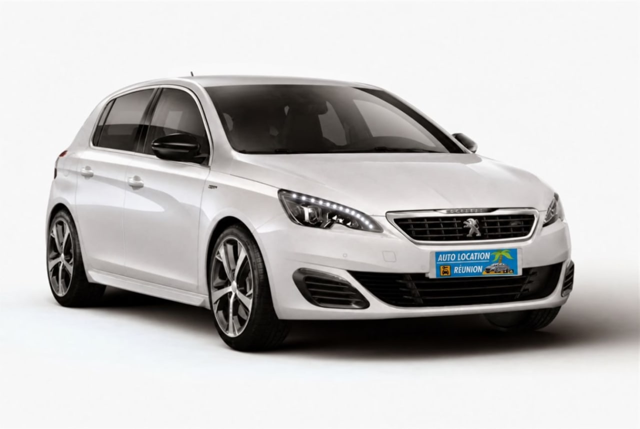 PEUGEOT 308 — location à La Réunion