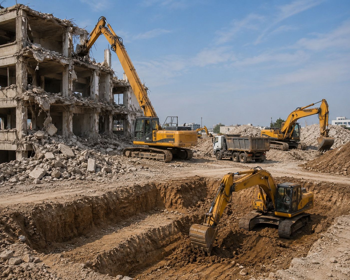 Scrap Building  ( पुरानी बिल्डिंग तोड़ने का काम)