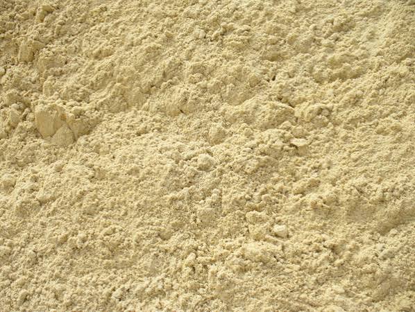 Plaster sand
