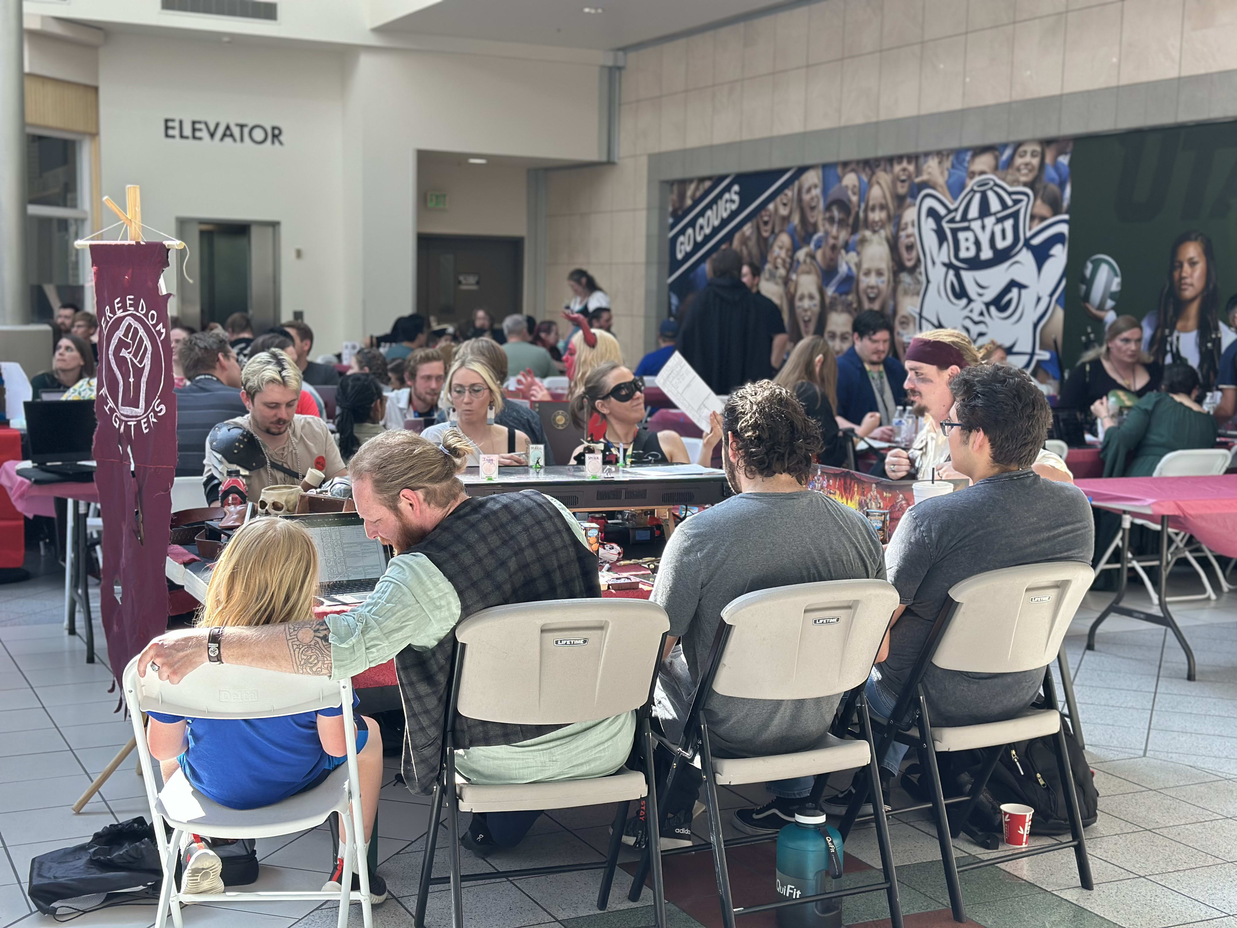 Conclash (formerly known as Dead Wars) is an annual D&D event in Provo, Utah.