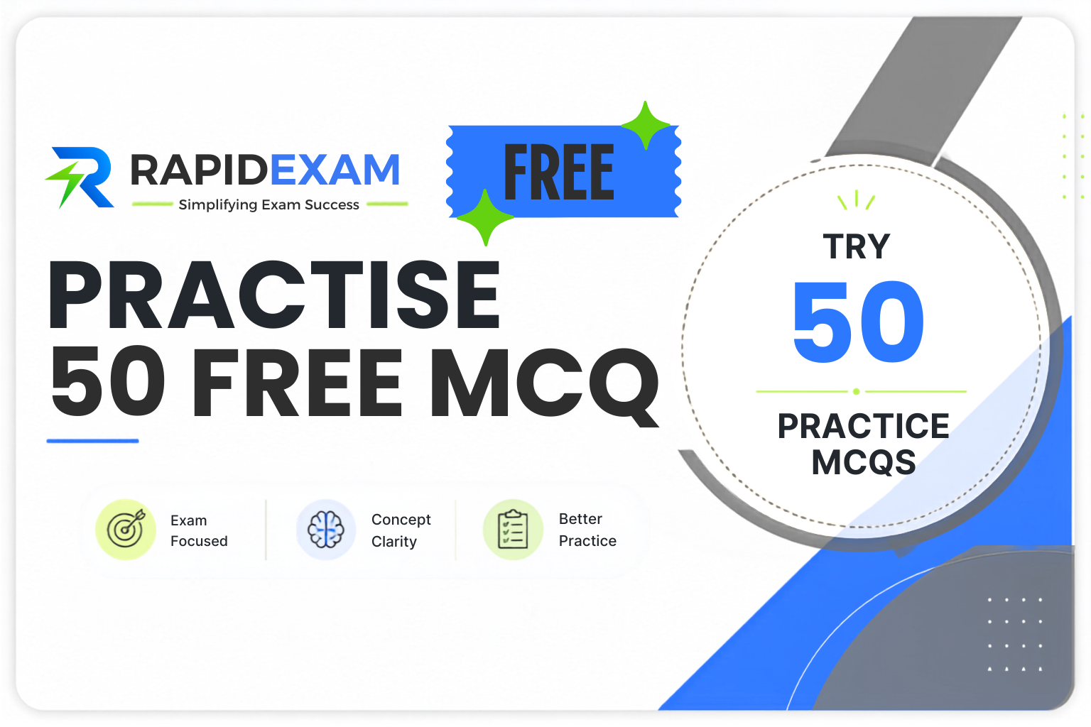 Practice Free MCQs