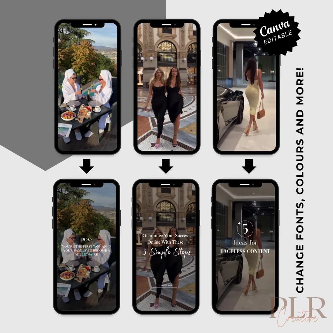 1200-luxury-rich-woman-reels-faceless-marketing-mrr