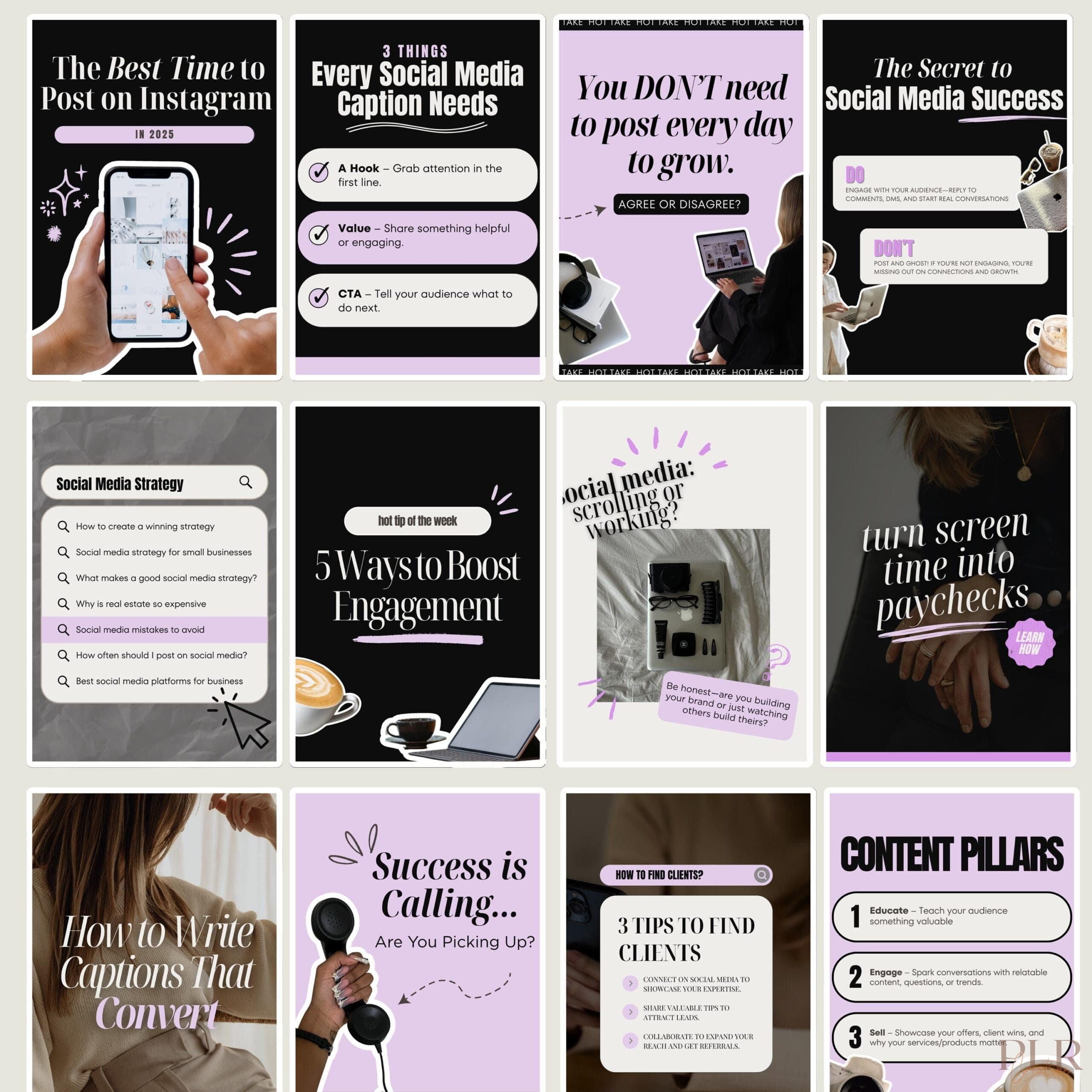 aesthetic-carousel-templates-for-instagram-tiktok