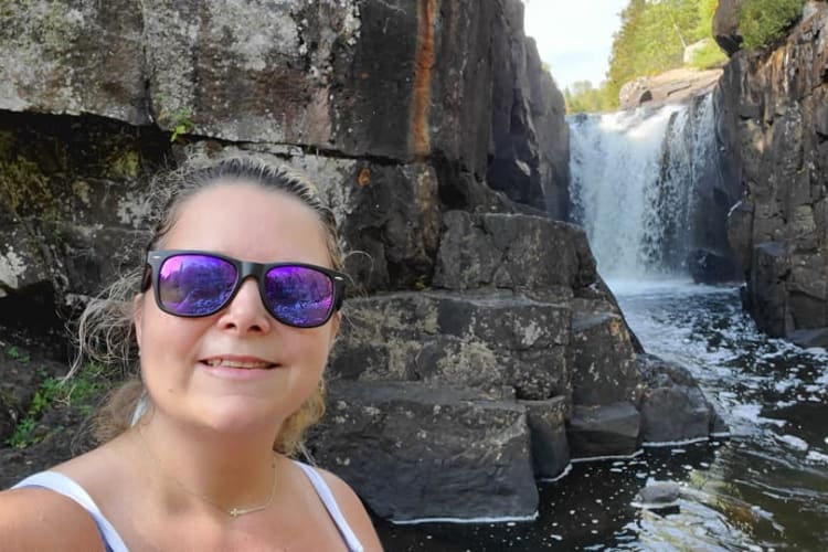 Selfie at MacKenzie Falls