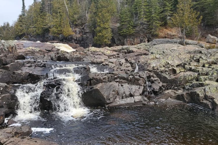 Some of the falls at MacKenzie river