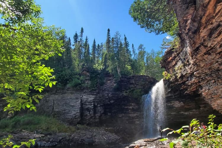 Wolf River Falls