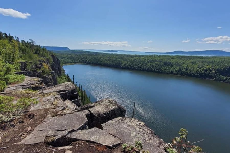 Ruby Lake view from Lookout