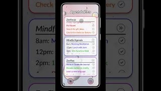 AgendaZen Prototype