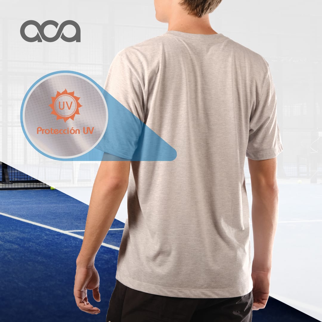 PLAYERA TRAINER LINE GRIS CLARO miniatura 5