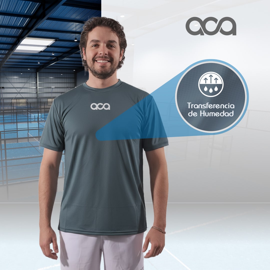 PLAYERA TECH LINE VERDE miniatura 2