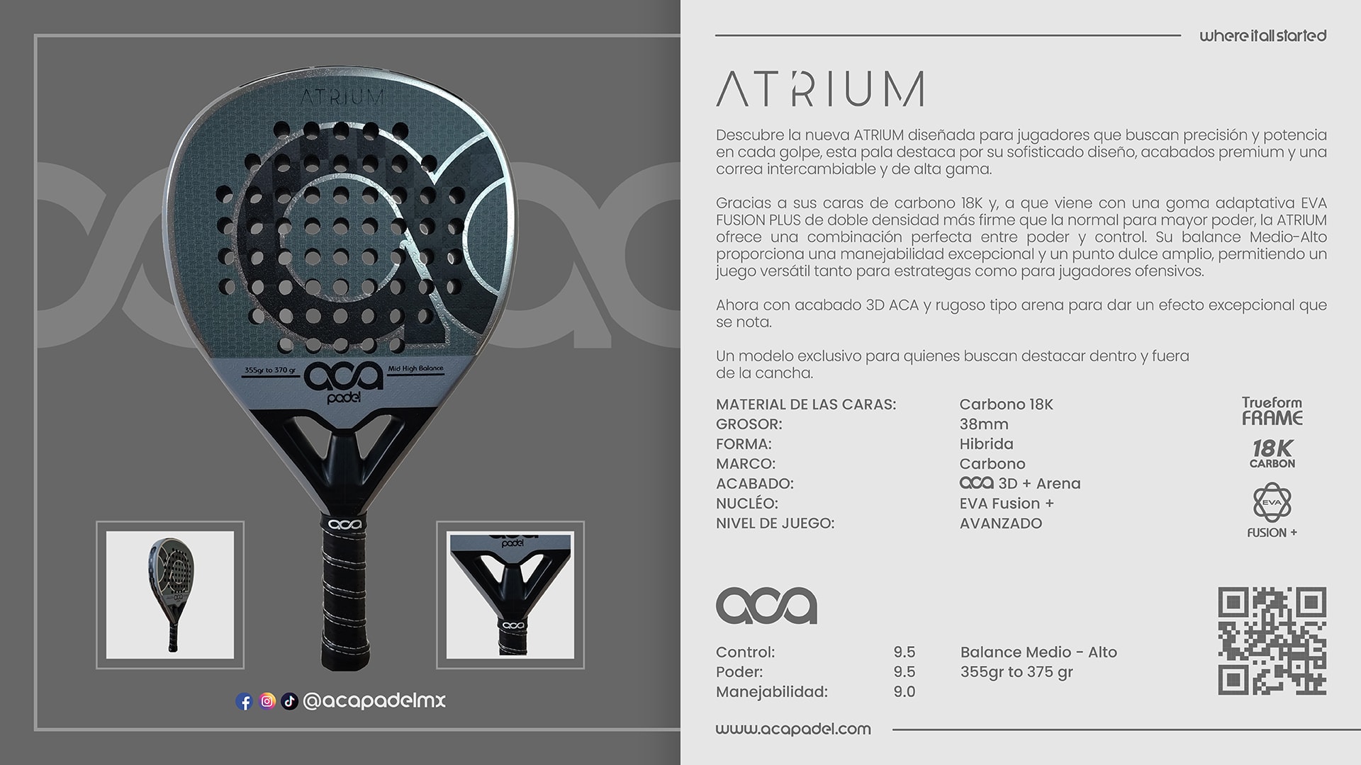 Descripción de ATRIUM