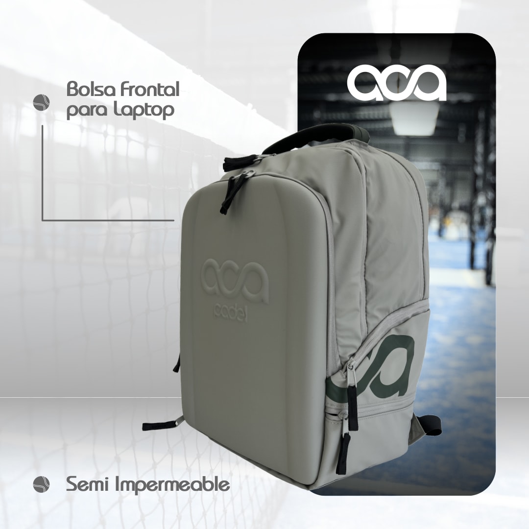 BACK PACK GRIS miniatura 4