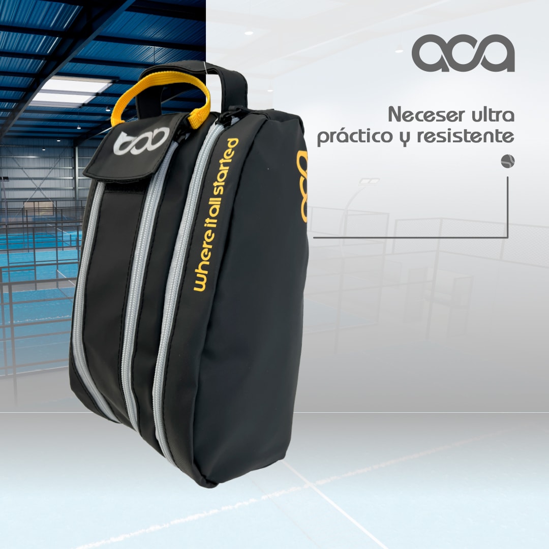 NECESER NEGRO - NARANJA miniatura 2