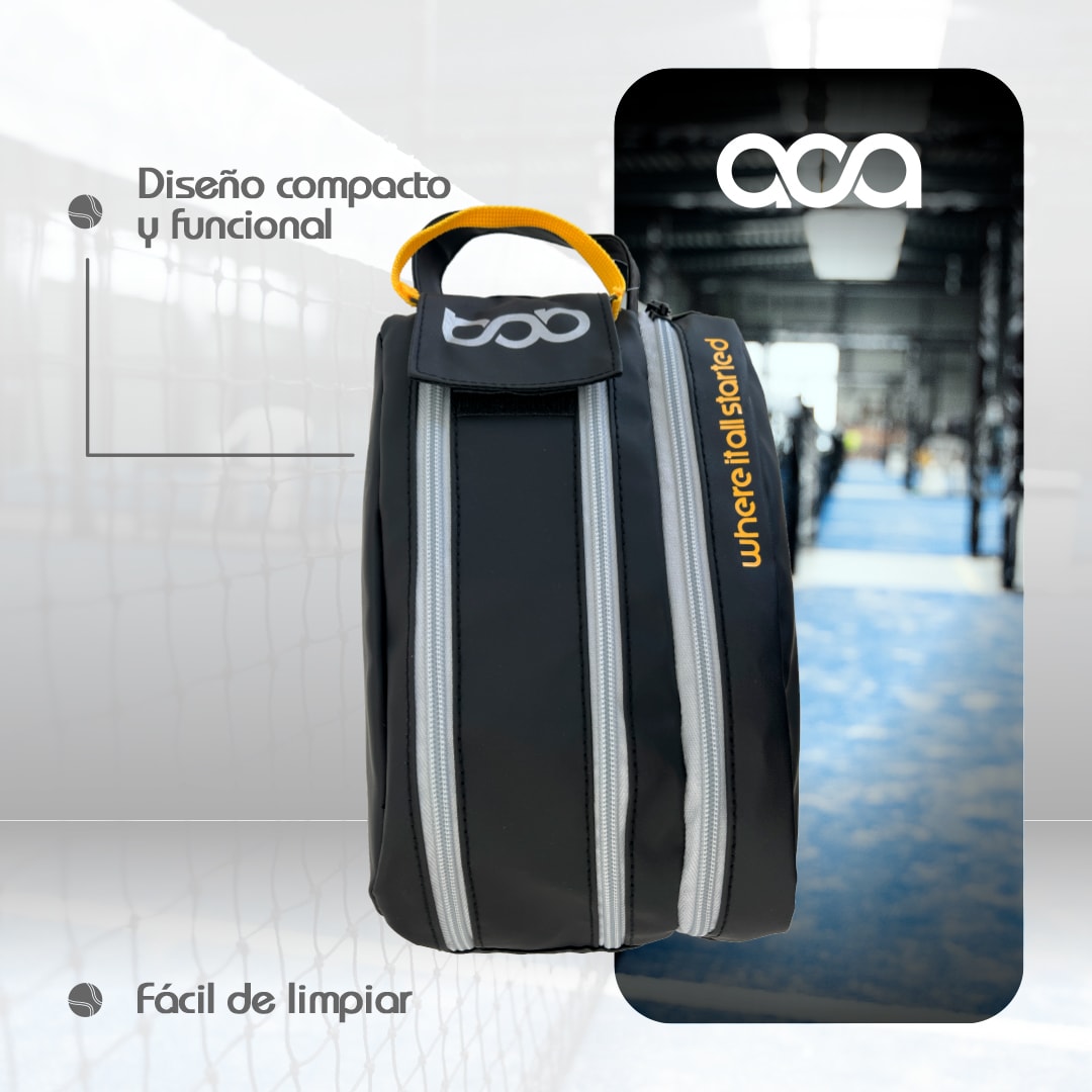 NECESER NEGRO - NARANJA miniatura 4