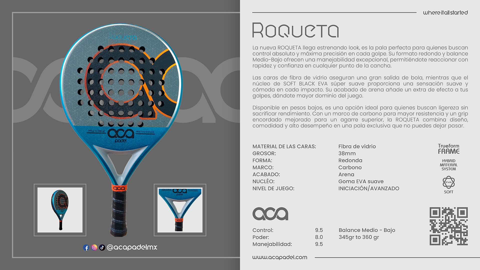 Descripción de ROQUETA AZUL