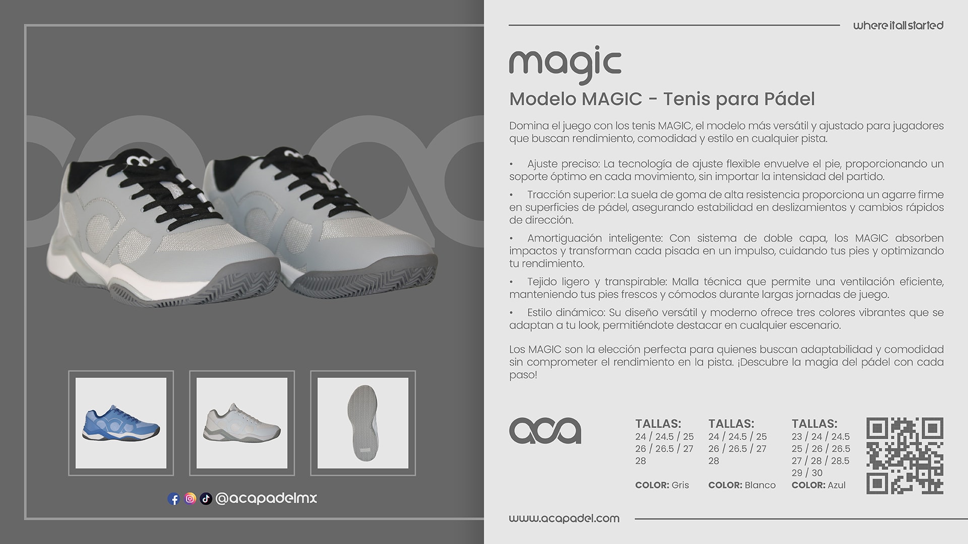 Descripción de MAGIC AZUL