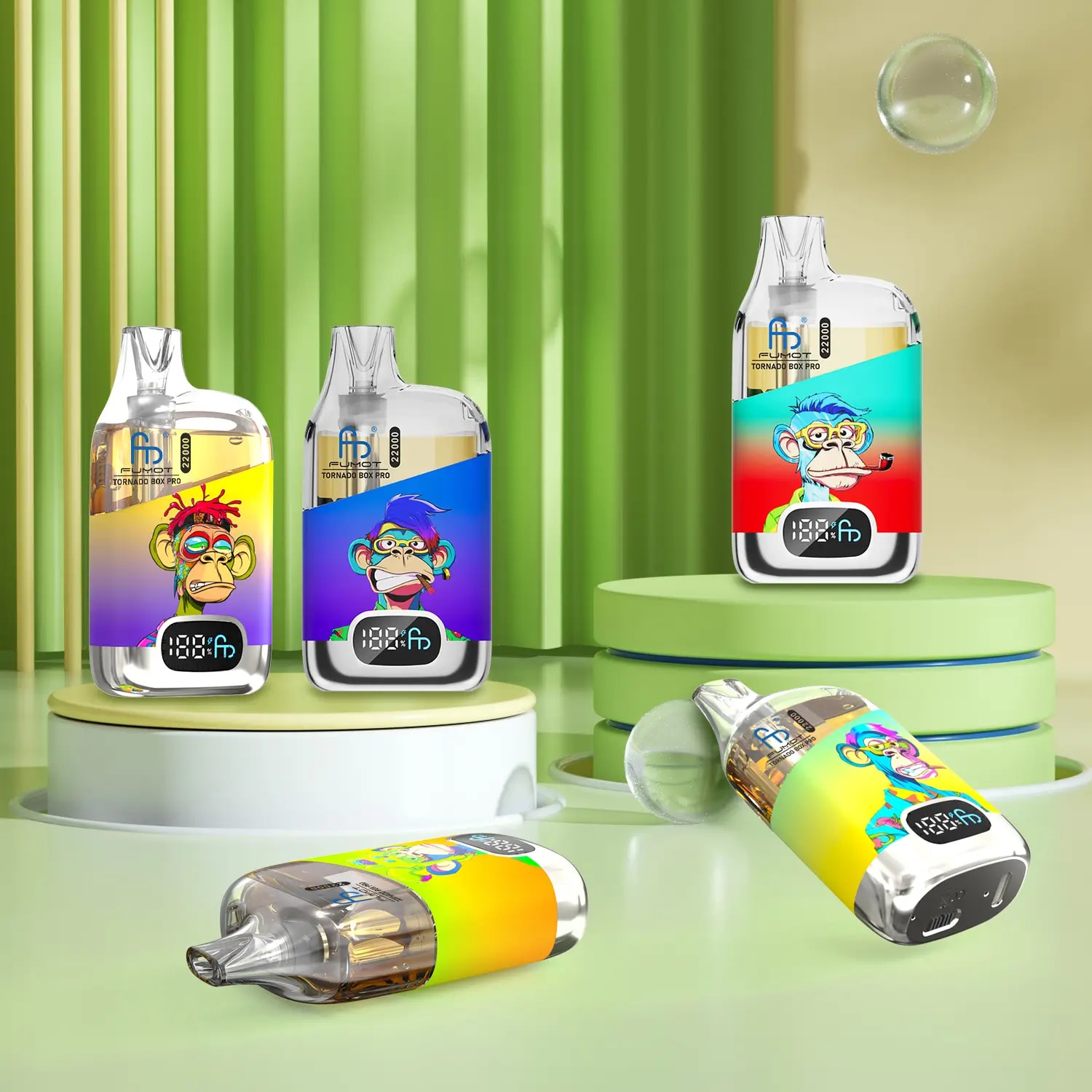 vap india Affen Vape Geschmack ELF BOX Digital 12000 Puffs Einweg Kit kaufen in  Deutschland RandM Digital 12000 main image 0