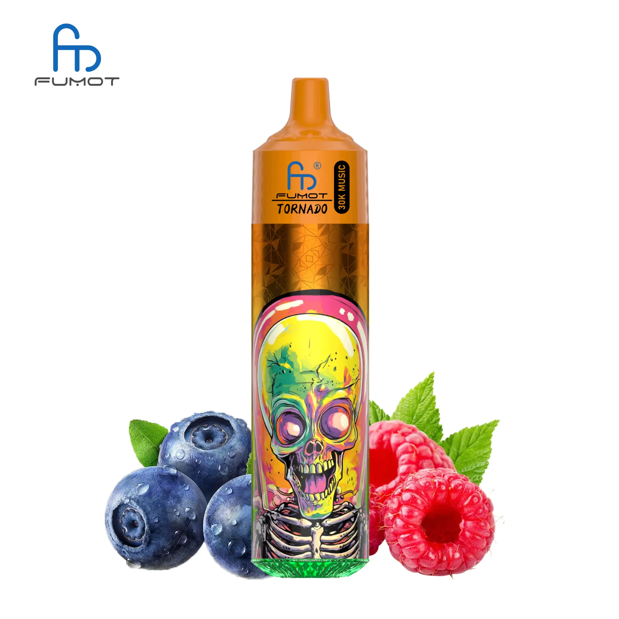elfbar elfa master akku FUMOT Tornado 30K Music Disposable Vape: Light-Up Design & USB-C Charging main image 1