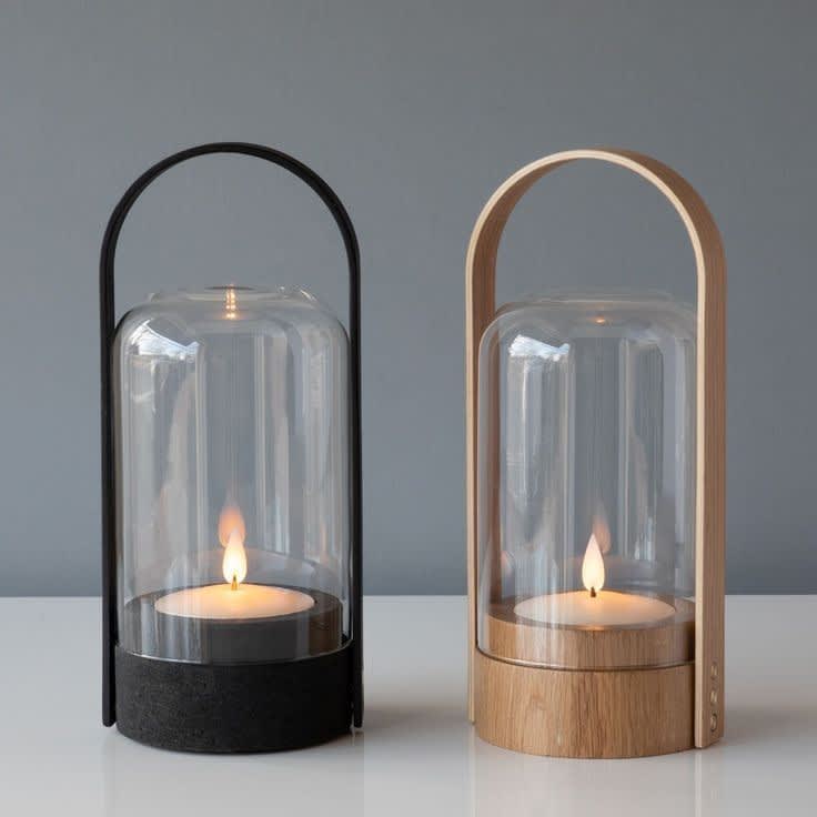 Mauno’s Decor Artisanal Candle Holder Collection – Mid-Century Modern Wood Lanterns & Antique Brass Candelabras