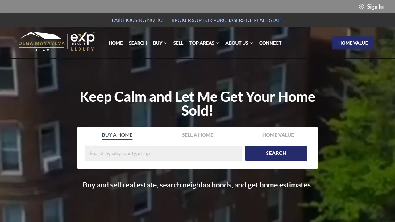 Olga Mayayeva | Real Estate Broker-eXp Realty