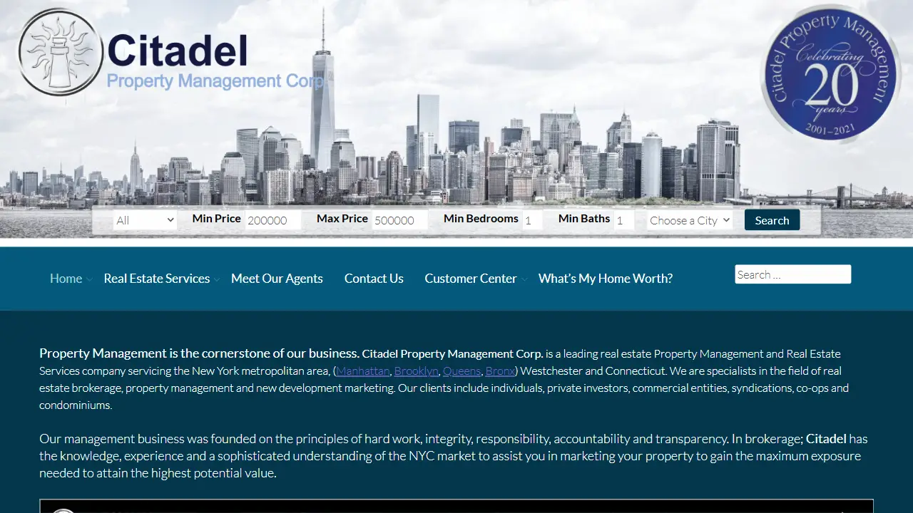 Citadel Property Management Corp.