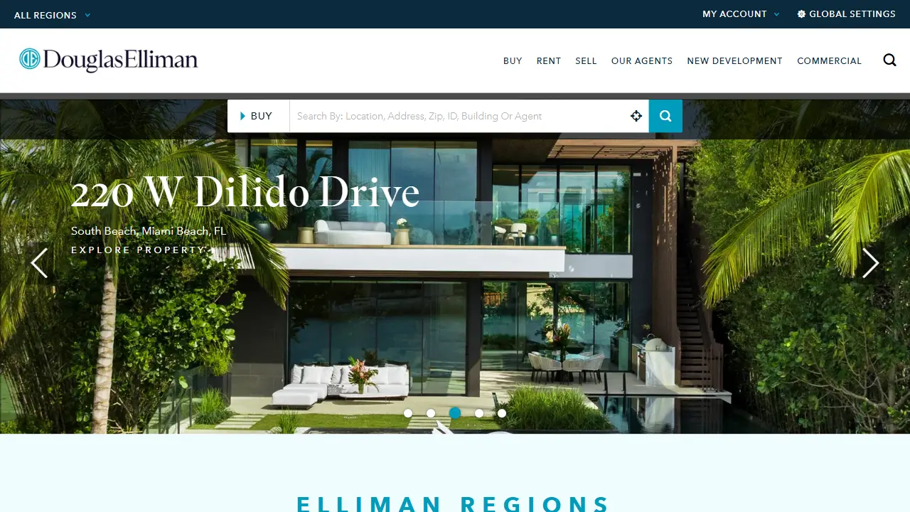 Douglas Elliman Real Estate Office in Park Slope in Brooklyn, NY