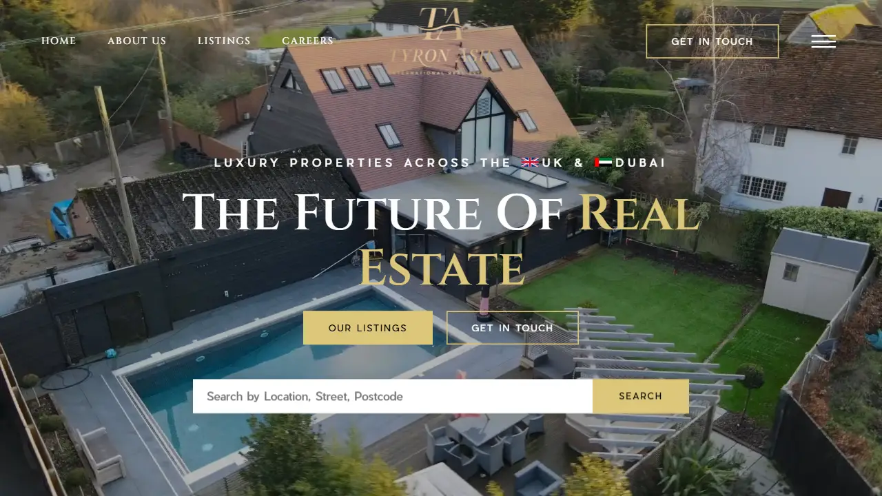 TYRON ASH INTERNATIONAL REAL ESTATE