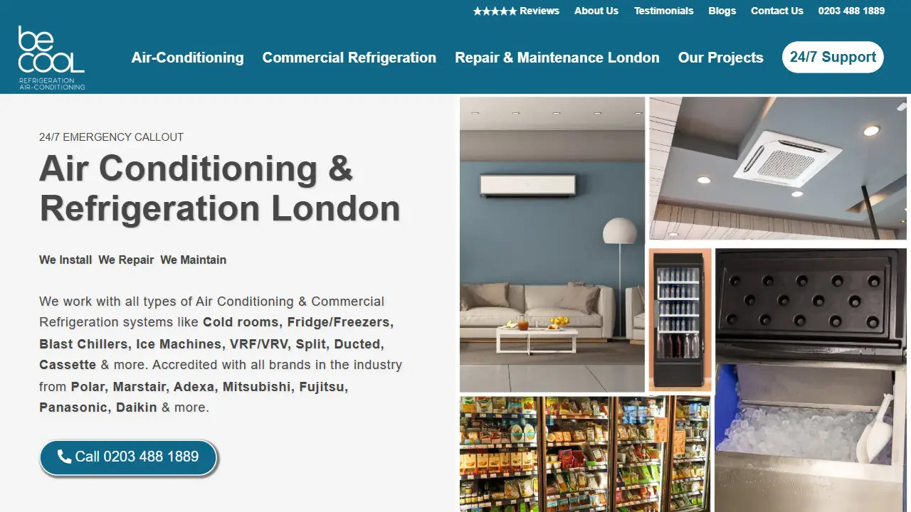 Be Cool Refrigeration & Air-conditioning