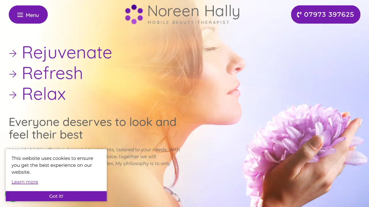 Noreen Hally Mobile Beauty Therapist