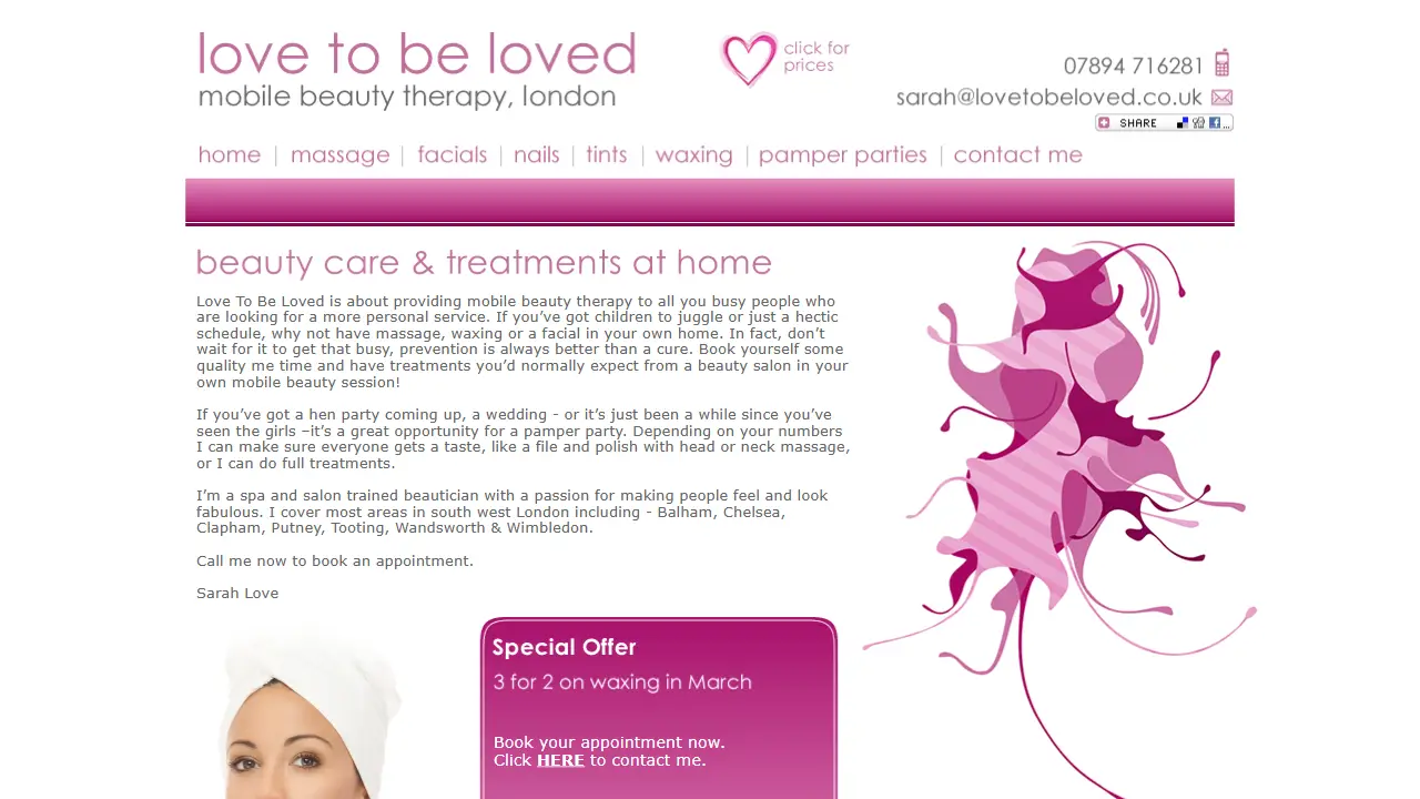 Love to be loved - Mobile Beauty Therapy