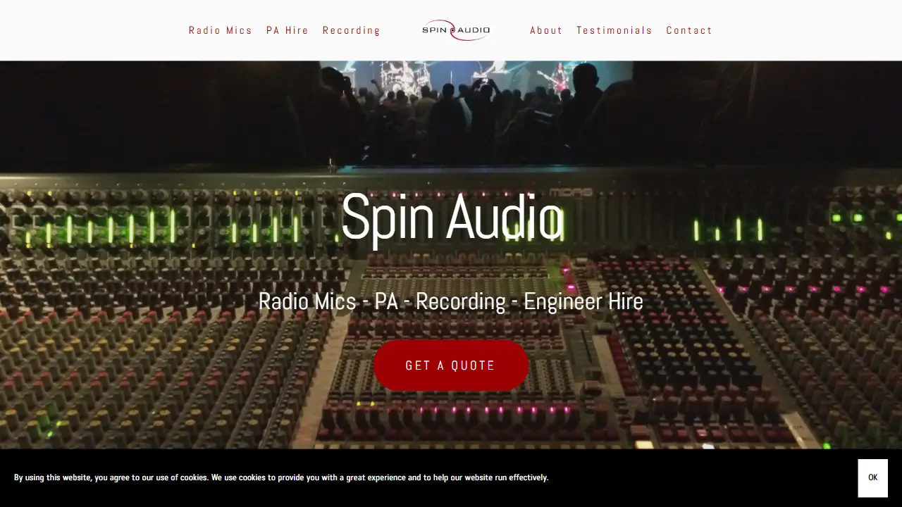 Spin Audio - Radio Mic & PA (Office)