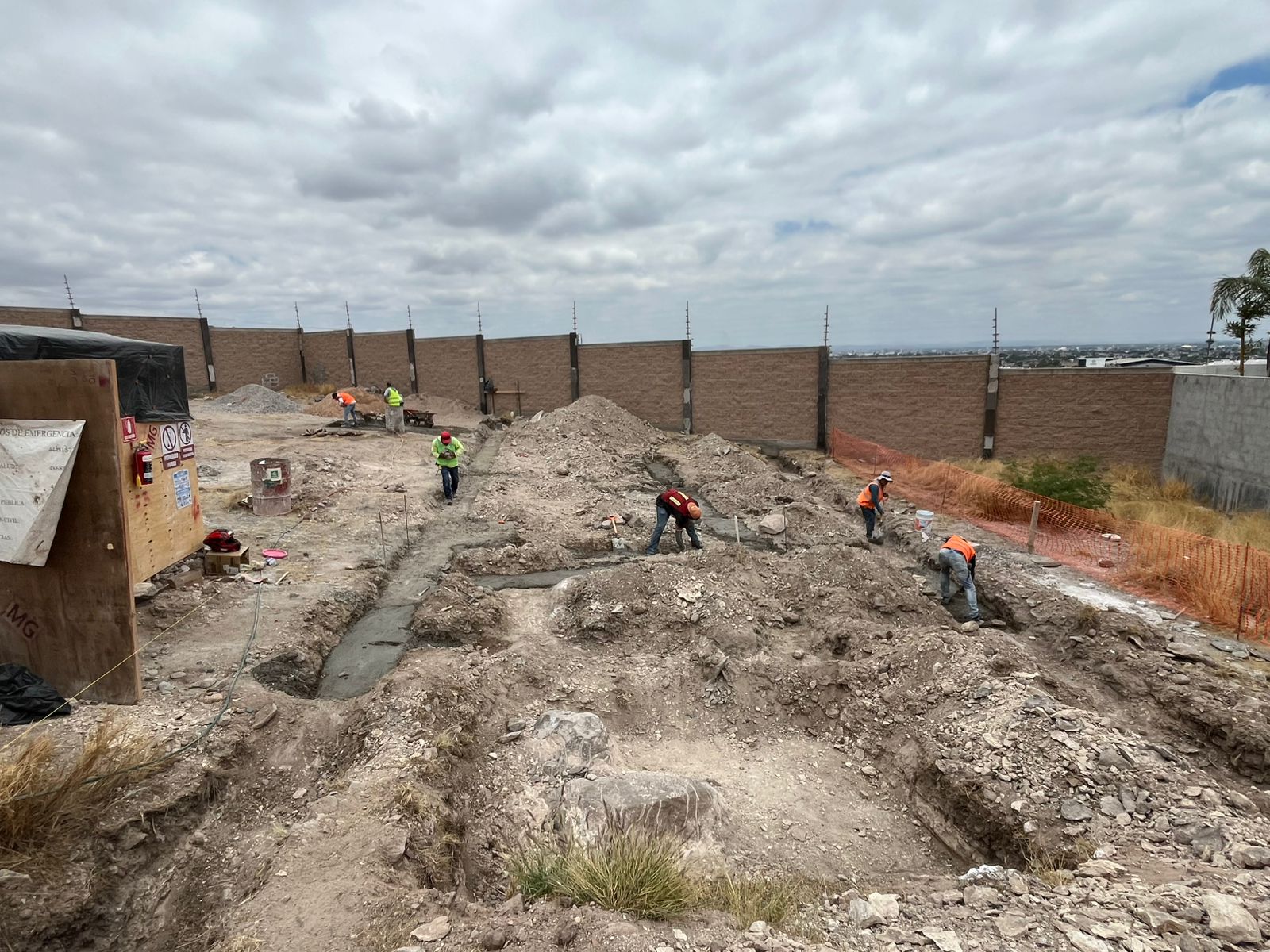 Arranque de obra de construcción de casa