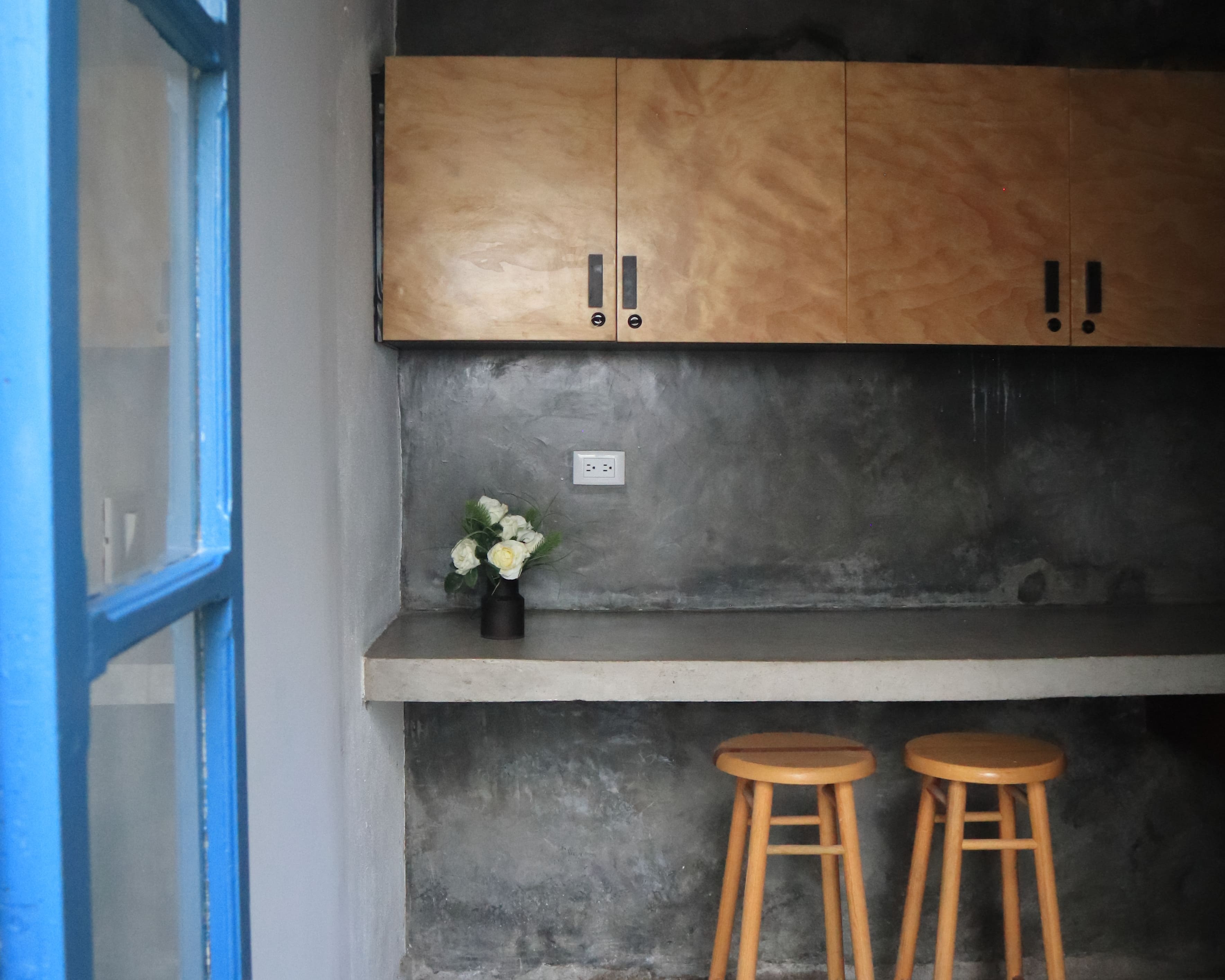 Cocina rústica en casa colonial