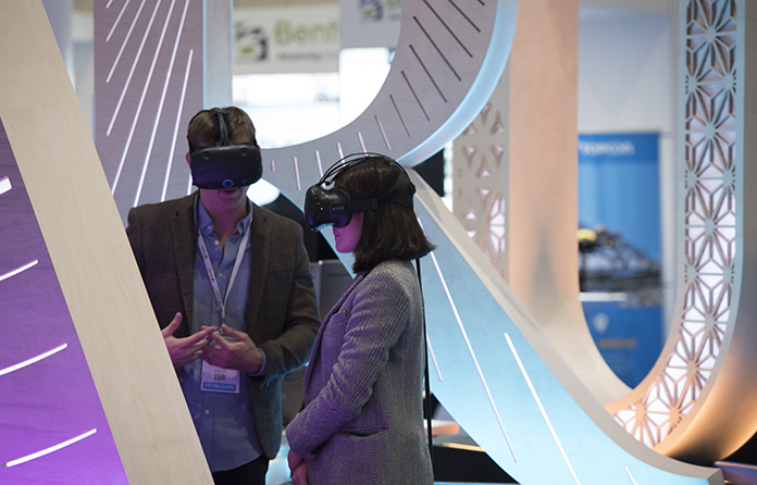 The latest VR and AR technology will be on show, along with robotics, drones and UAVs The latest VR and AR technology will be on show, along with robotics, drones and UAVs