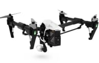 A DJI Inspire 1 drone, as used by Crossrail A DJI Inspire 1 drone, as used by Crossrail