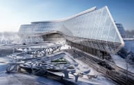 Sberbank Technopark HQ exterior view Sberbank Technopark HQ exterior view