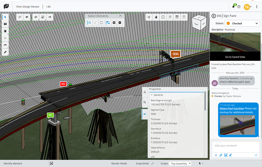 ProjectWise 365 enables an immersive, web-based 2D/3D hybrid review environment, designed to help teams streamline coordination and resolve issues faster ProjectWise 365 enables an immersive, web-based 2D/3D hybrid review environment, designed to help teams streamline coordination and resolve issues faster