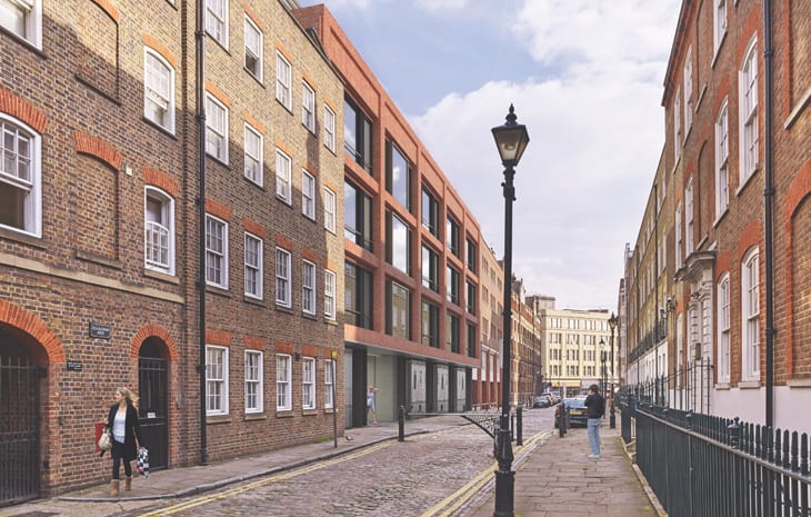 Folgate Court in London is an office conversion by Orms Folgate Court in London is an office conversion by Orms