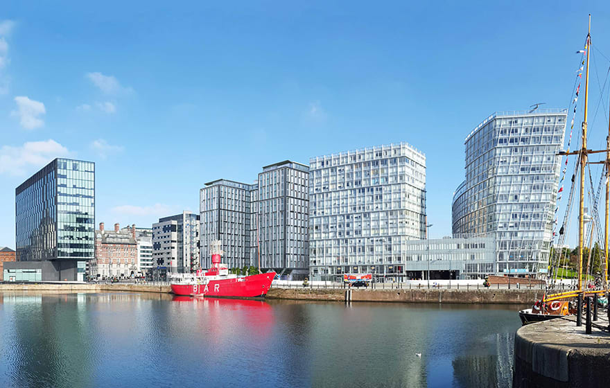 Graham is building a 383-unit build-to-rent development on Liverpool’s waterfront Graham is building a 383-unit build-to-rent development on Liverpool’s waterfront