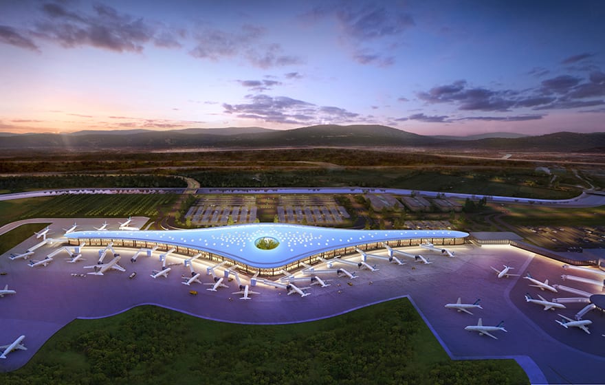 Rendering of Tocumen Airport, Panama Rendering of Tocumen Airport, Panama